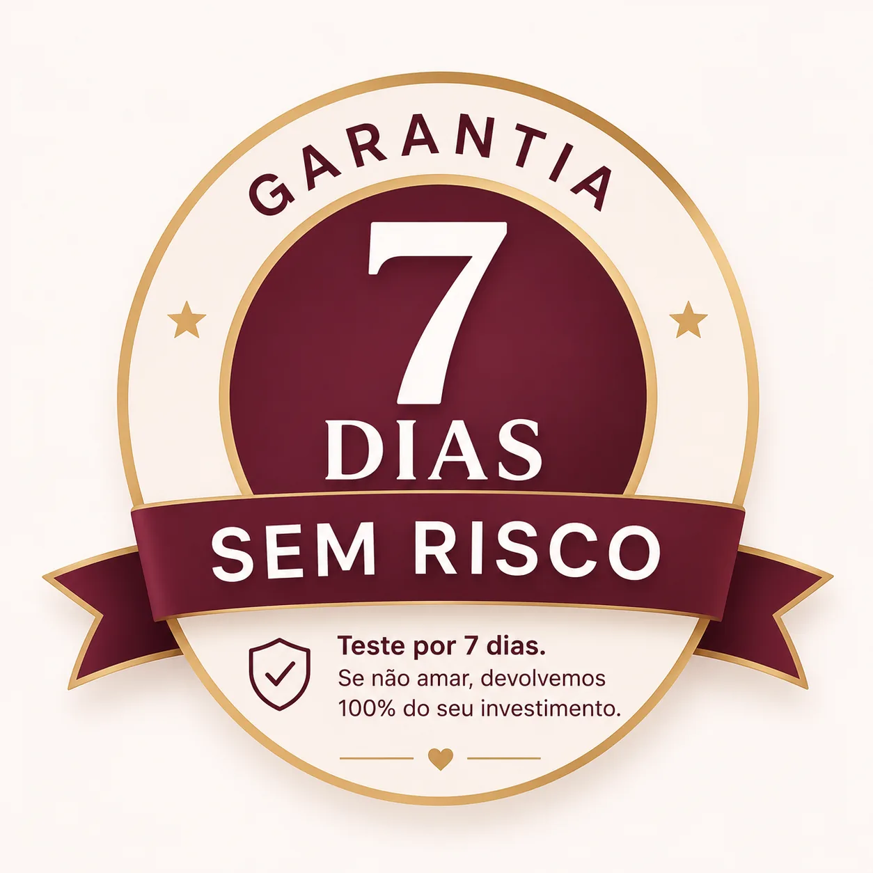 Garantia de 7 dias