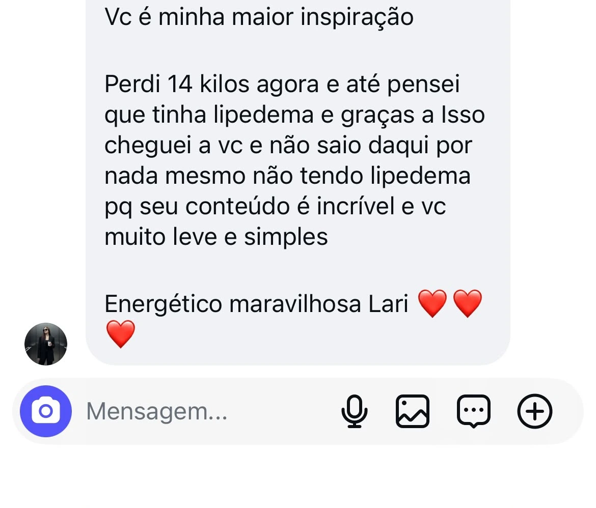 Feedback de aluna